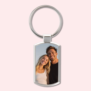 Sleutelhanger bedrukken | Sleutelhanger met foto | Aluminium sleutelhanger rechthoek