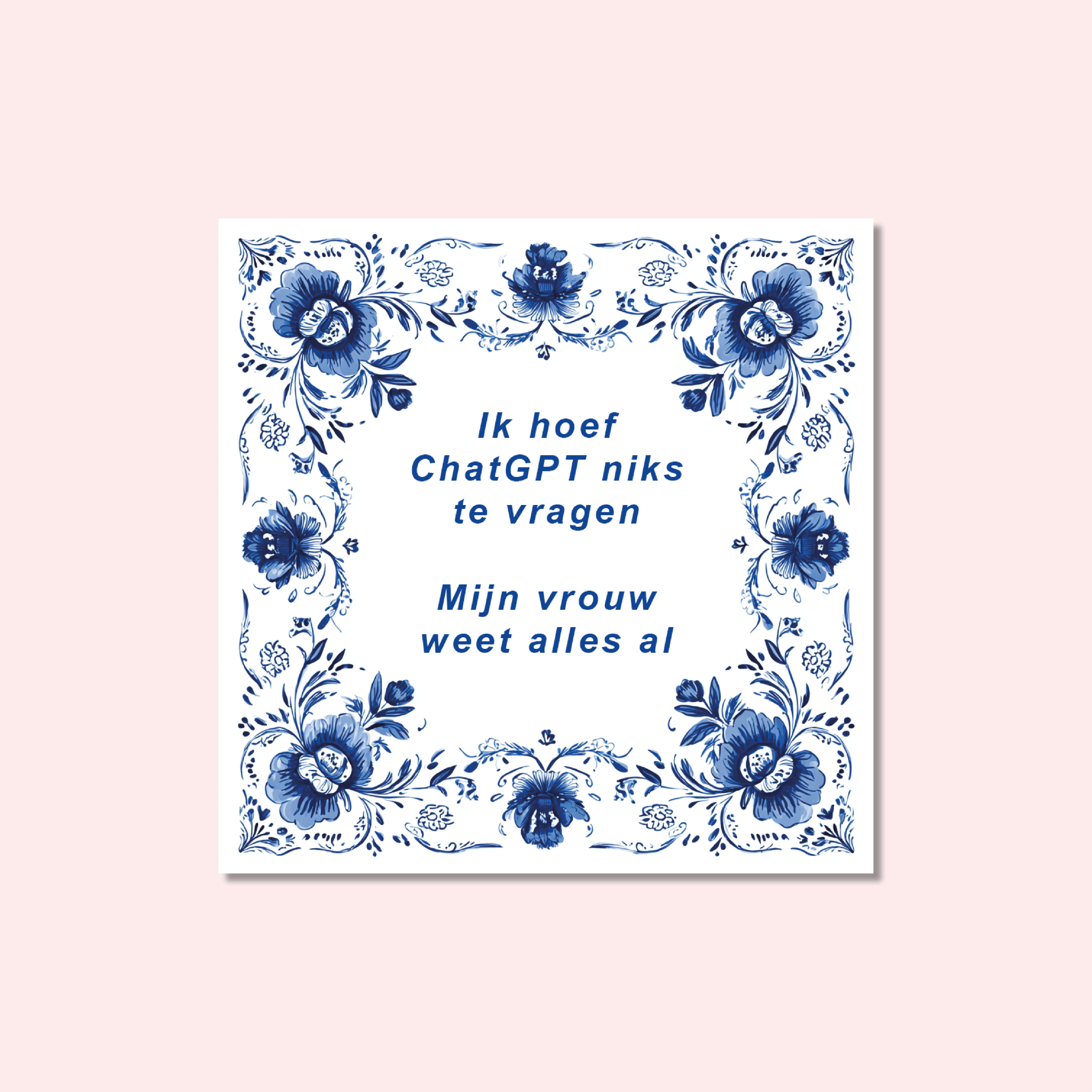 Foto op tegeltje bedrukken | tegeltje met foto | Spreuktegel