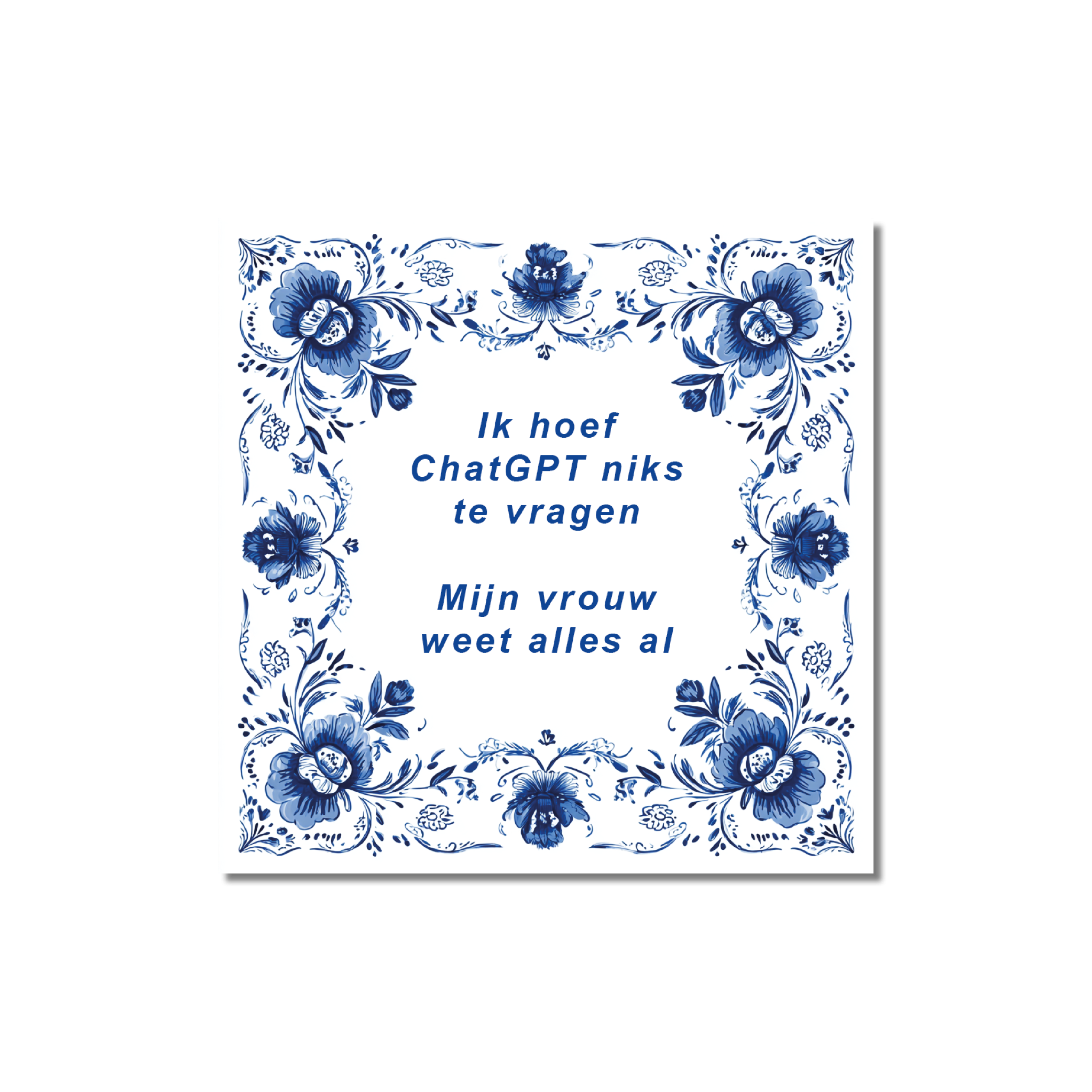 Foto op tegeltje bedrukken | tegeltje met foto | Spreuktegeltje