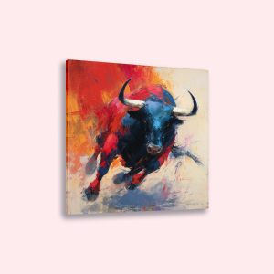 Plexiglas - Stier abstract