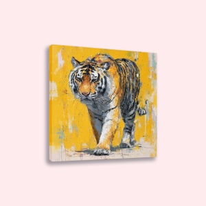 Plexiglas - Tijger abstract