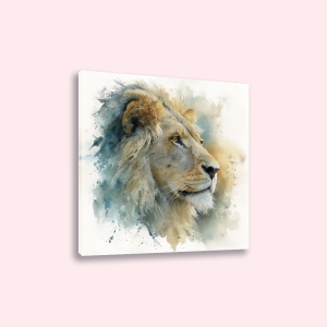 Plexiglas - Witte leeuw