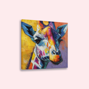 Plexiglas - Giraf abstract