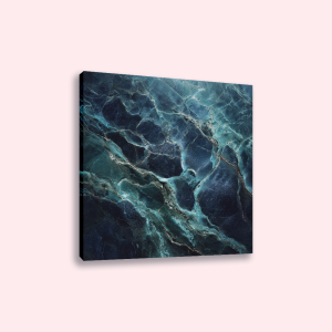 Aluminium - Marmer blauw