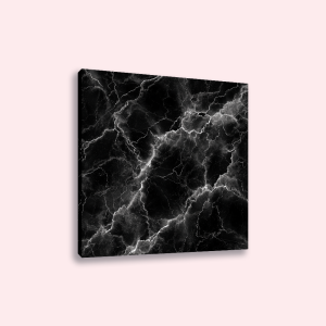 Plexiglas - Marmer zwart-wit